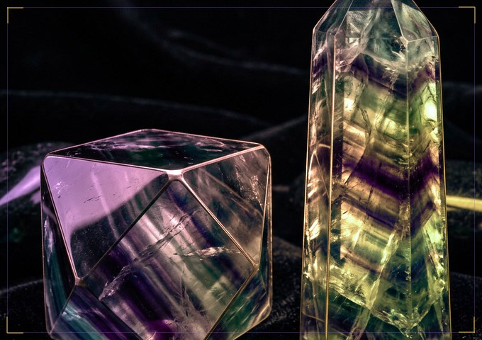 Ametrine natural mineral specimen
