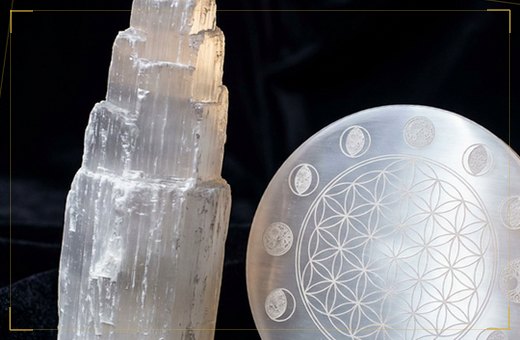 Selenite display plates