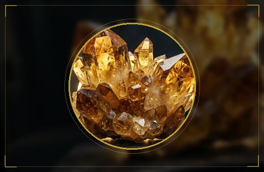 Citrine Crystal Trees