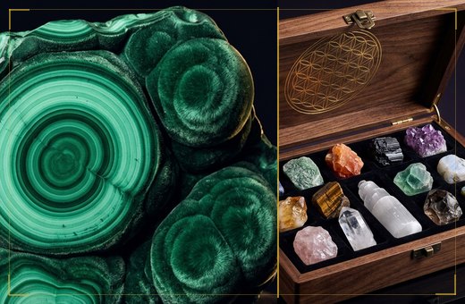 Seven color gemstone decorative trees