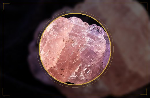 Raw Rose Quartz Specimens
