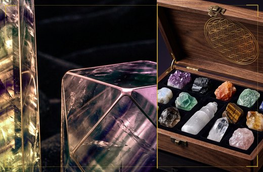Gemini themed stone sets