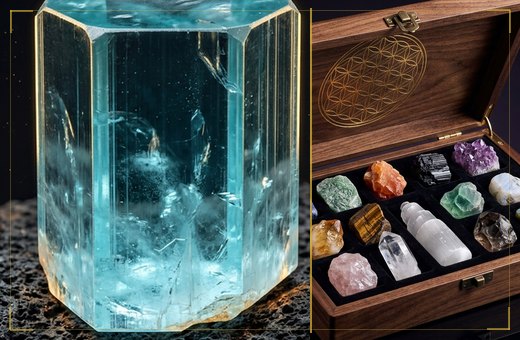Pisces themed stone sets