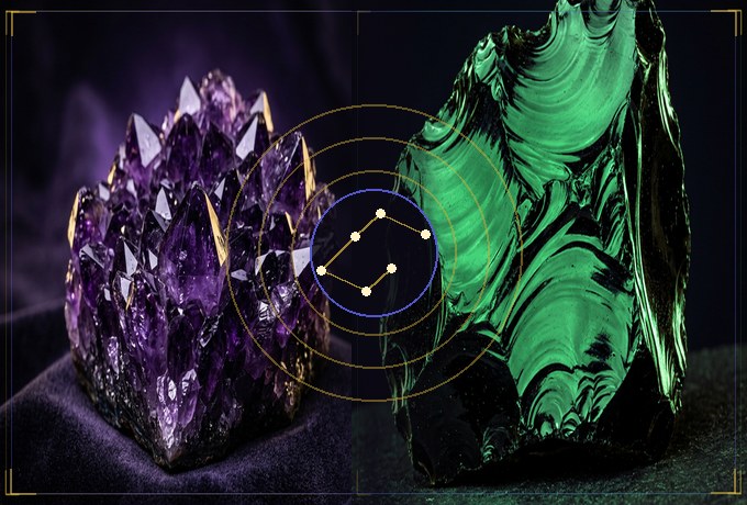 Aquarius Zodiac Birthstone Crystals